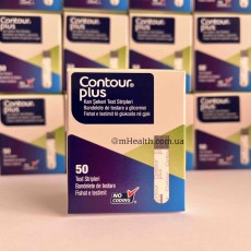 Тест-полоски Contour plus, 50 штук