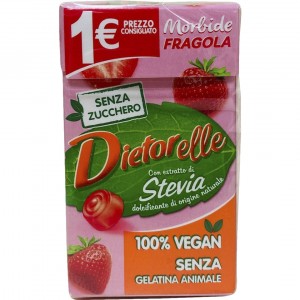 Желейки Dietorelle с клубникой на стевии