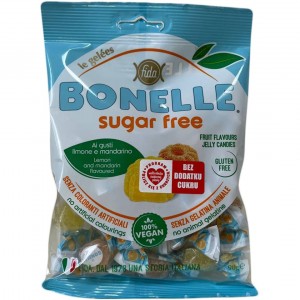 Веганские мармеладки Bonelle со вкусом мандарина и лимона
