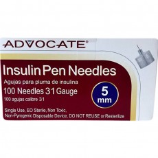 Инсулиновые иглы Advocate 5 мм 31G