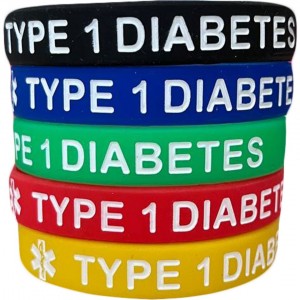Силиконовый браслет Type 1 Diabetes