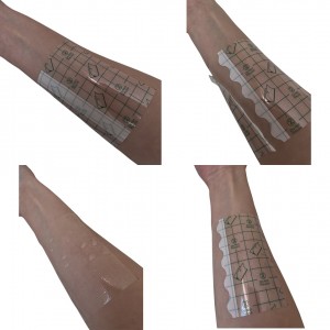 Прозрачная плёнка 10 см х 10 см