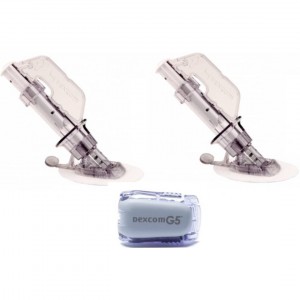 Стартовый набор DexcomG5 трансмиттер с аккумулятором и 2 сенсора